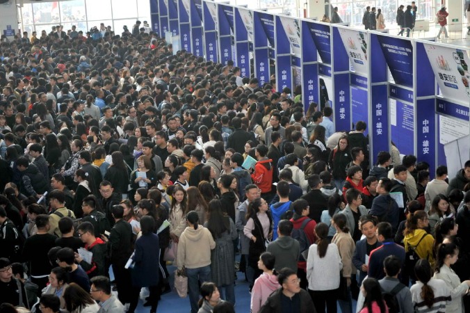 Employment rate on the rise