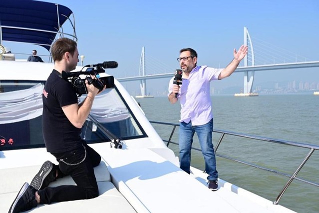 Foreign journalists experience Zhuhai's significance