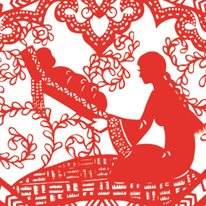 Themed paper cut work: Hockey and Lullaby