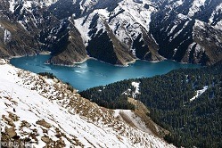 Heavenly Lake, Tianshan Mountains, Xinjiang