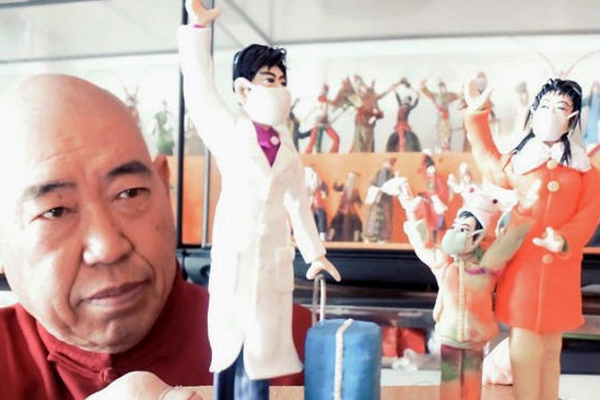 Artists create works for fight against epidemic