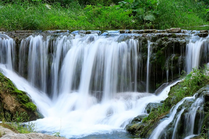 The Eight Springs Gorge of Taihang Mountain Grand Canyon Scenic Area, Shanxi province
