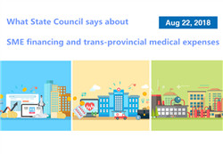 What State Council says about SME financing and trans-provincial medical expenses