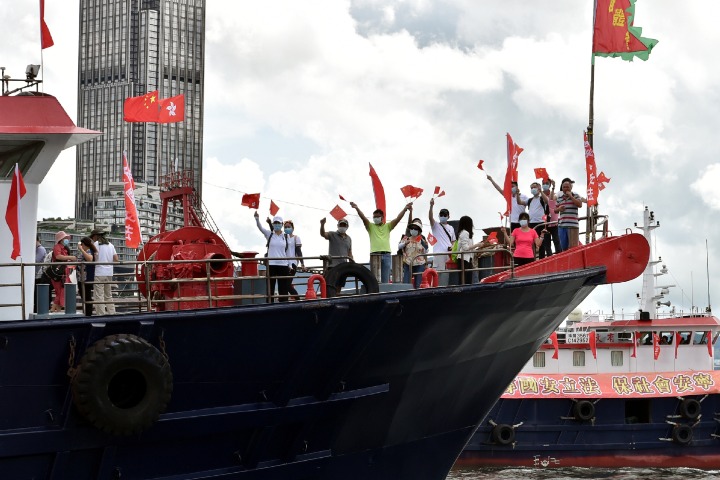 Security law guardian of HK prosperity