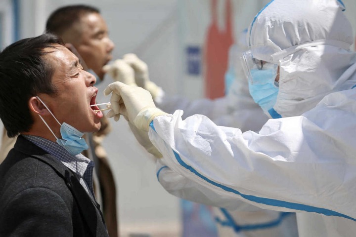 Beijing requires nucleic acid testing for 3 groups of people