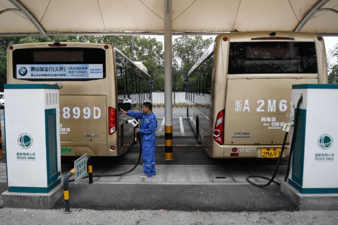 60 percent of China's buses go electric amid clean energy push
