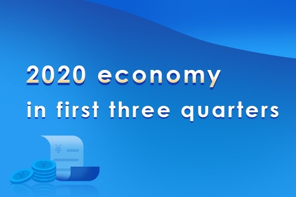 2020 economy in first three quarters
