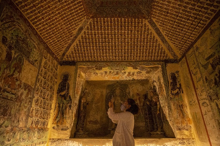 Dunhuang Mogao Grottoes Art Exhibition kicks off at the Hainan Museum