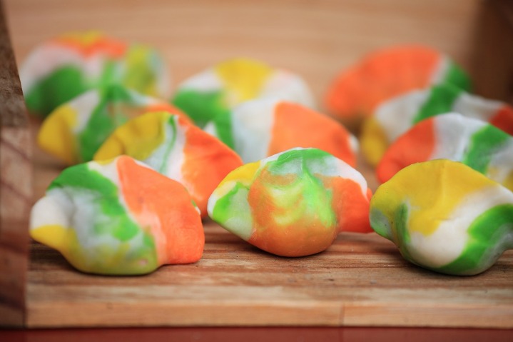 Various dishes decorate solar term