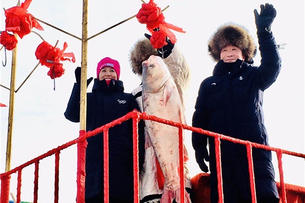 Fishing festival gets hooks into Jilin