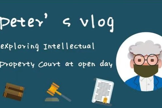 A foreign guest at China's Intellectual Property Court of SPC