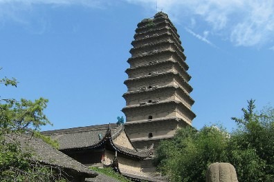 Small Wild Goose Pagoda