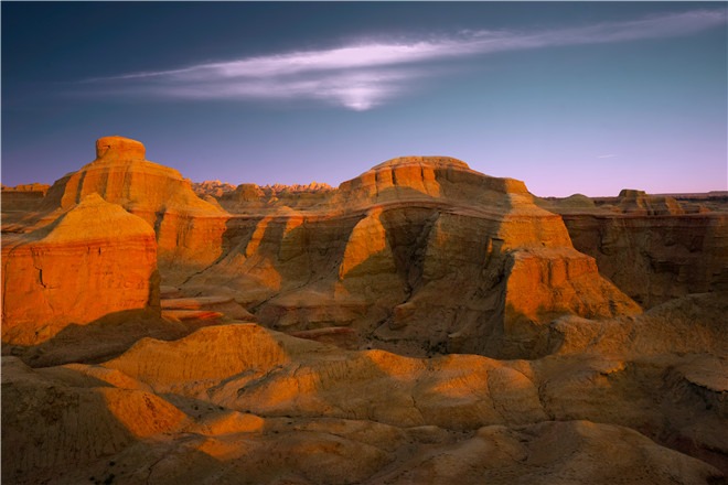 Scenic Area of World Ghost Town of Karamay, Xinjiang Uygur autonomous region