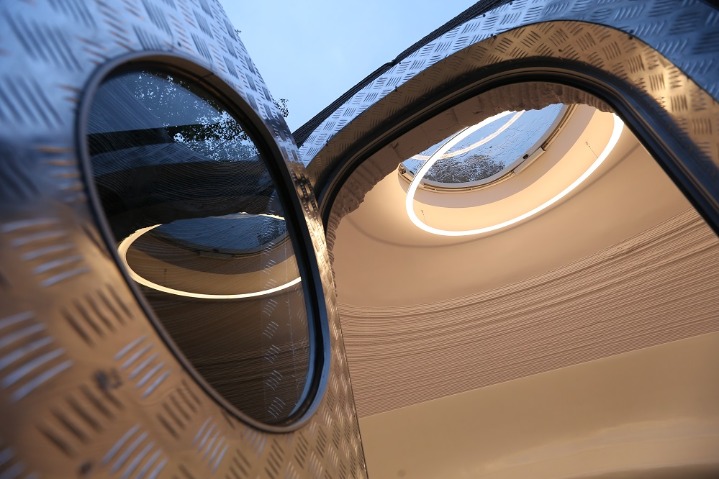 China’s first 3D-printed book house established in Shanghai