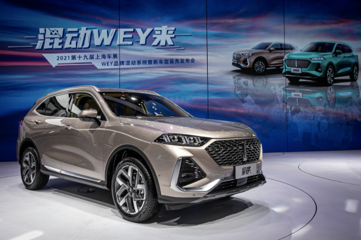 Wey's Latte SUV unveiled at Auto Shanghai