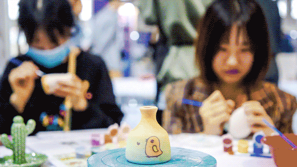 Creative works of university students go on show