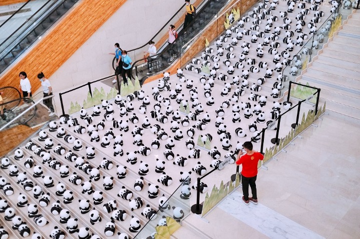 Paper Panda touring exhibition held in Guangxi