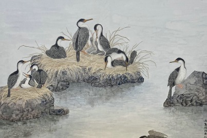 Youth painting show caps off academy's centennial series