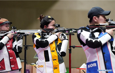 Tsinghua student and Chinese shooter Yang Qian wins first gold of Tokyo 2020 in women's 10m air rifle