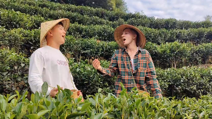 Singing a song 'From Afar'