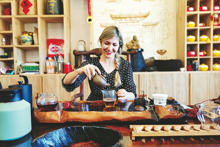 Tea tourism revives village