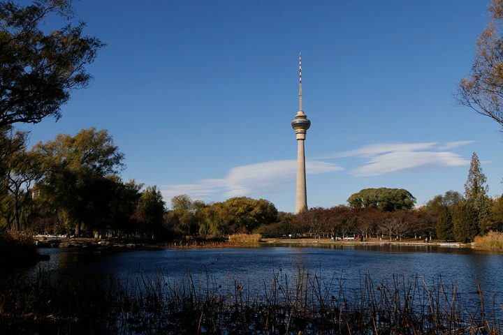 Park looks gorgeous after snowfall
