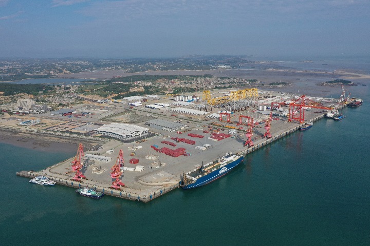 New cargo route connects Fujian, Taiwan