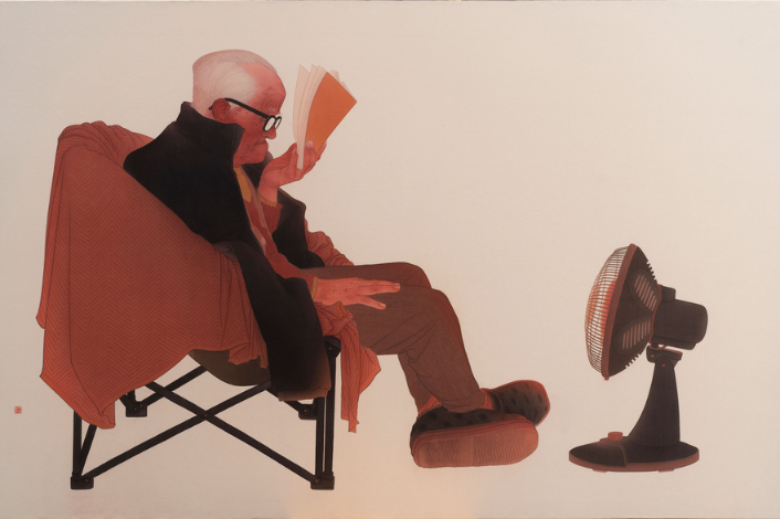 Painting exhibition goes deep into study of hues