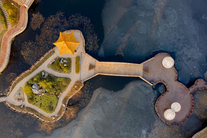 Park presents charming winter scenery