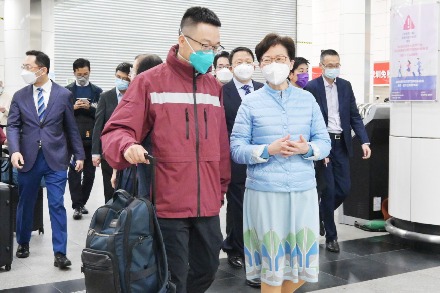 Central govt boosts support for HK virus fight