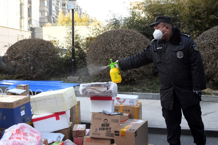 Beijing cluster linked to overseas mail