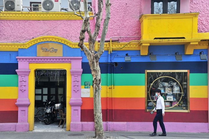 Shanghai Shikumen architecture radiates