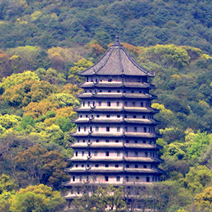 The Liuhe Pagoda, Hangzhou, Zhejiang province