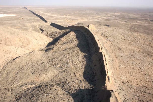 Great Wall in Inner Mongolia has length of 7,570 km