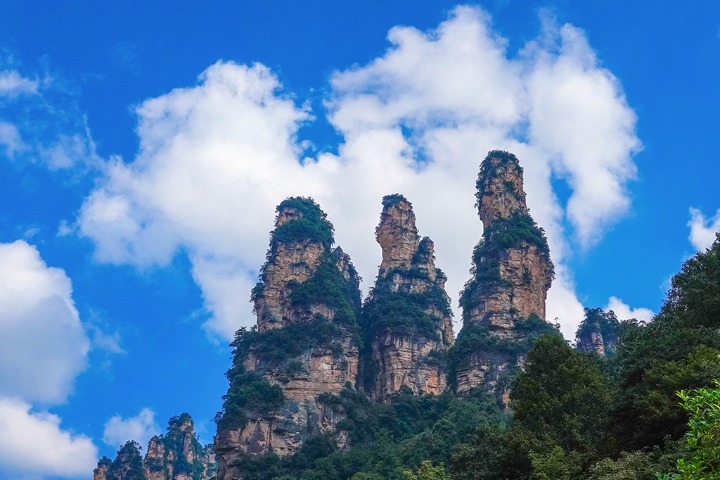 Four tourist attractions in Zhangjiajie free to visit from April 30 to May 10
