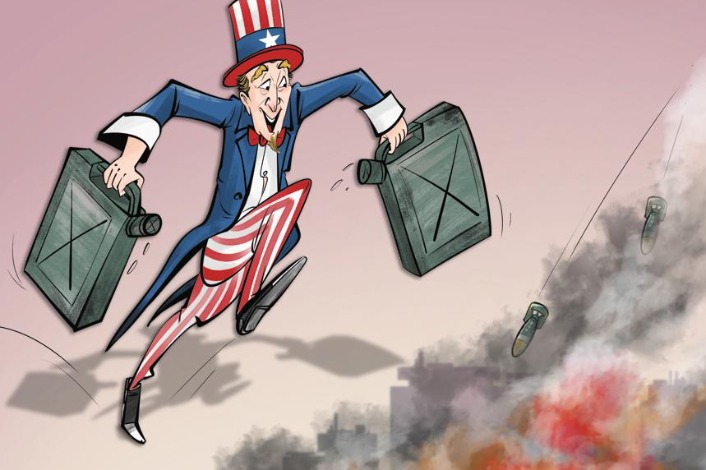 To fan the flames of war