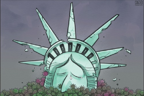 Making the Statue of Liberty Cry