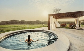 Hot springs map of Nantong