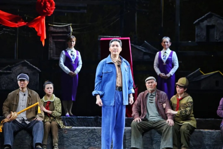 Grand relocation project in Yellow River dramatized in Lyuju Opera