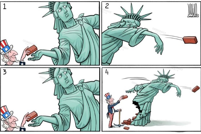 America only hurts itself