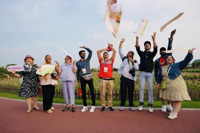 Expats discover splendid Dafeng with Go Jiangsu program