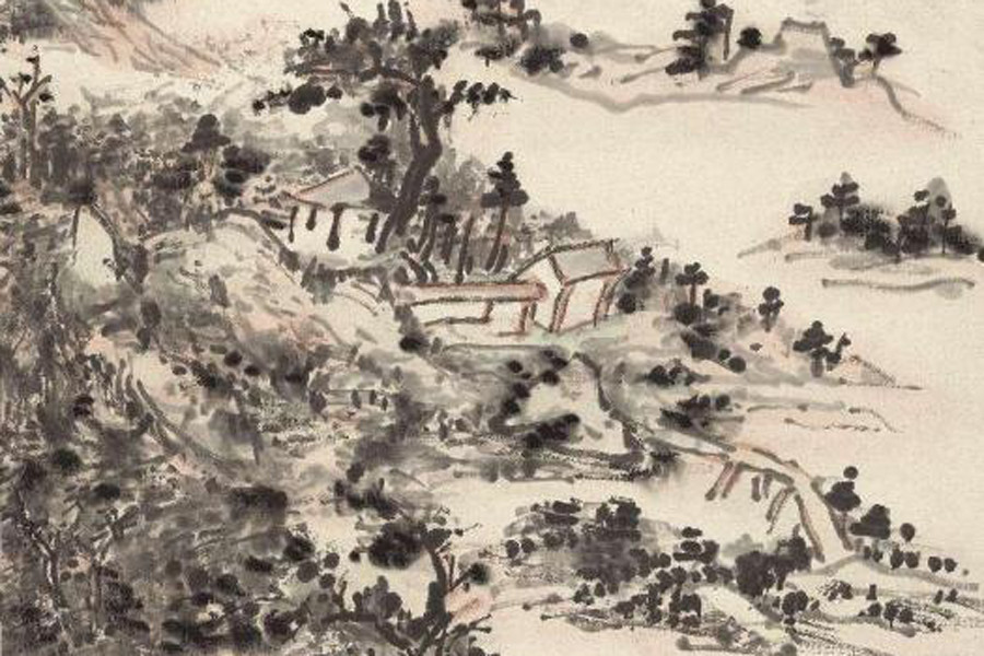 Paintings on Huizhou culture on exhibit in Shanxi