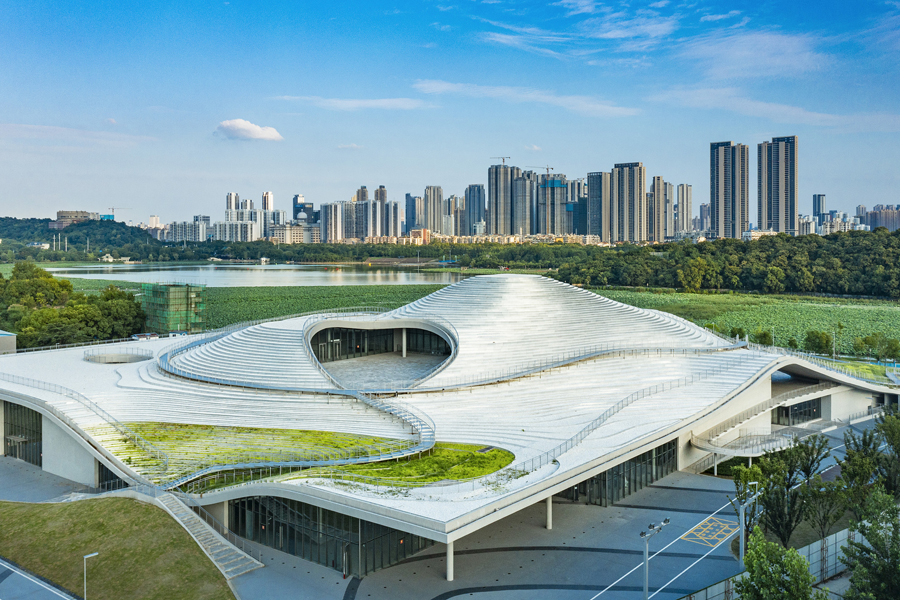 New gallery in Wuhan has terrace-like architecture
