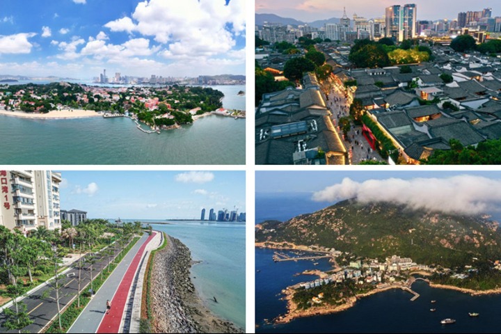 Top 10 Chinese cities by air quality in 2021