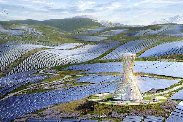 First phase of world's largest hydro-solar power station begins