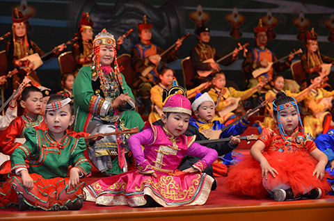 Jangar epic of the Mongolian ethnic group