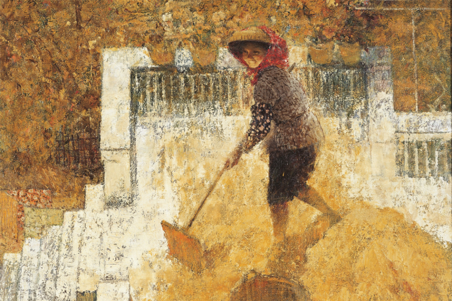 Guangdong art exhibit spotlights rural lives since the 1940s