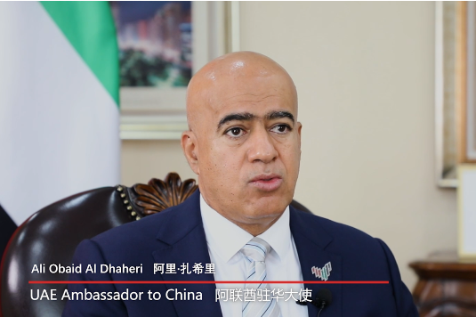 UAE ambassador: China's advancement is inspirational