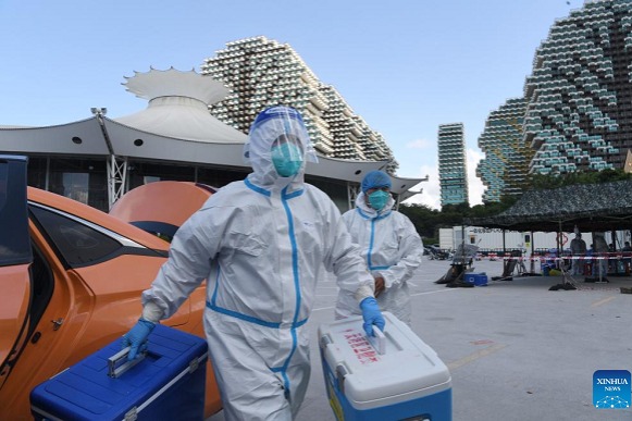 More COVID-19 patients discharged in Hainan