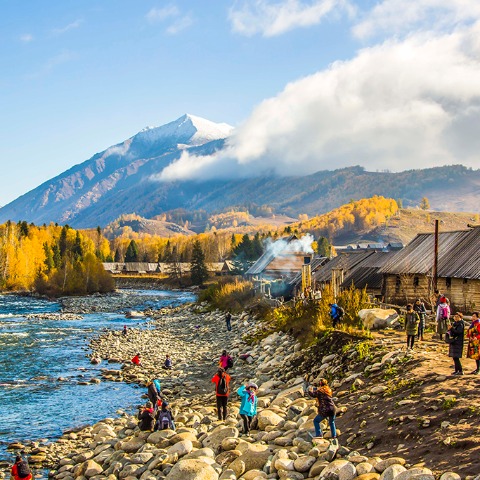 Hemu village, Xinjiang Uygur autonomous region